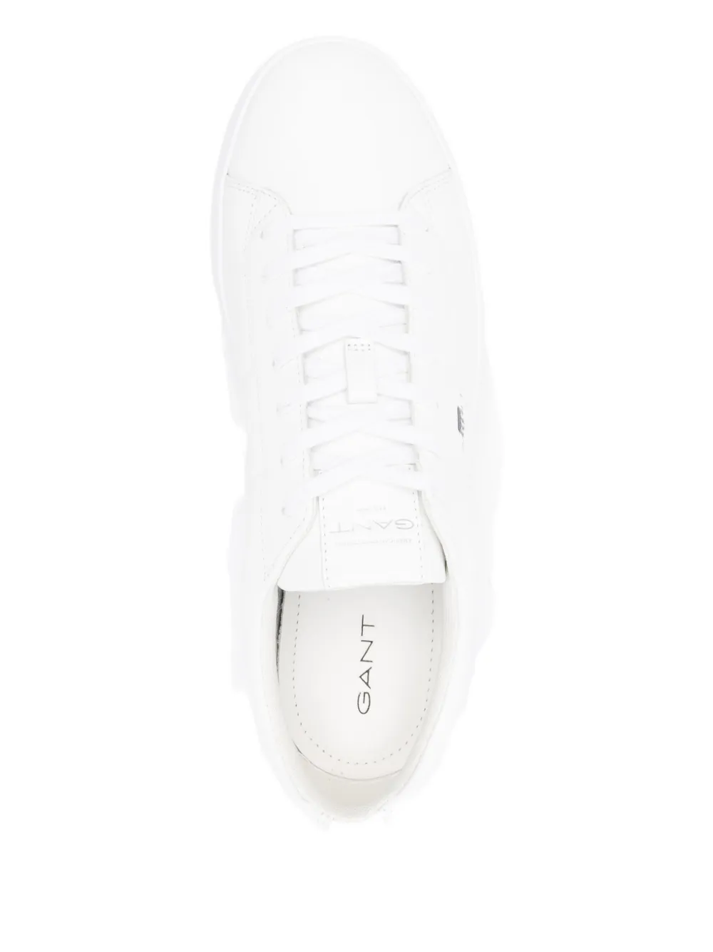 Gant Joree leather lace-up sneakers White