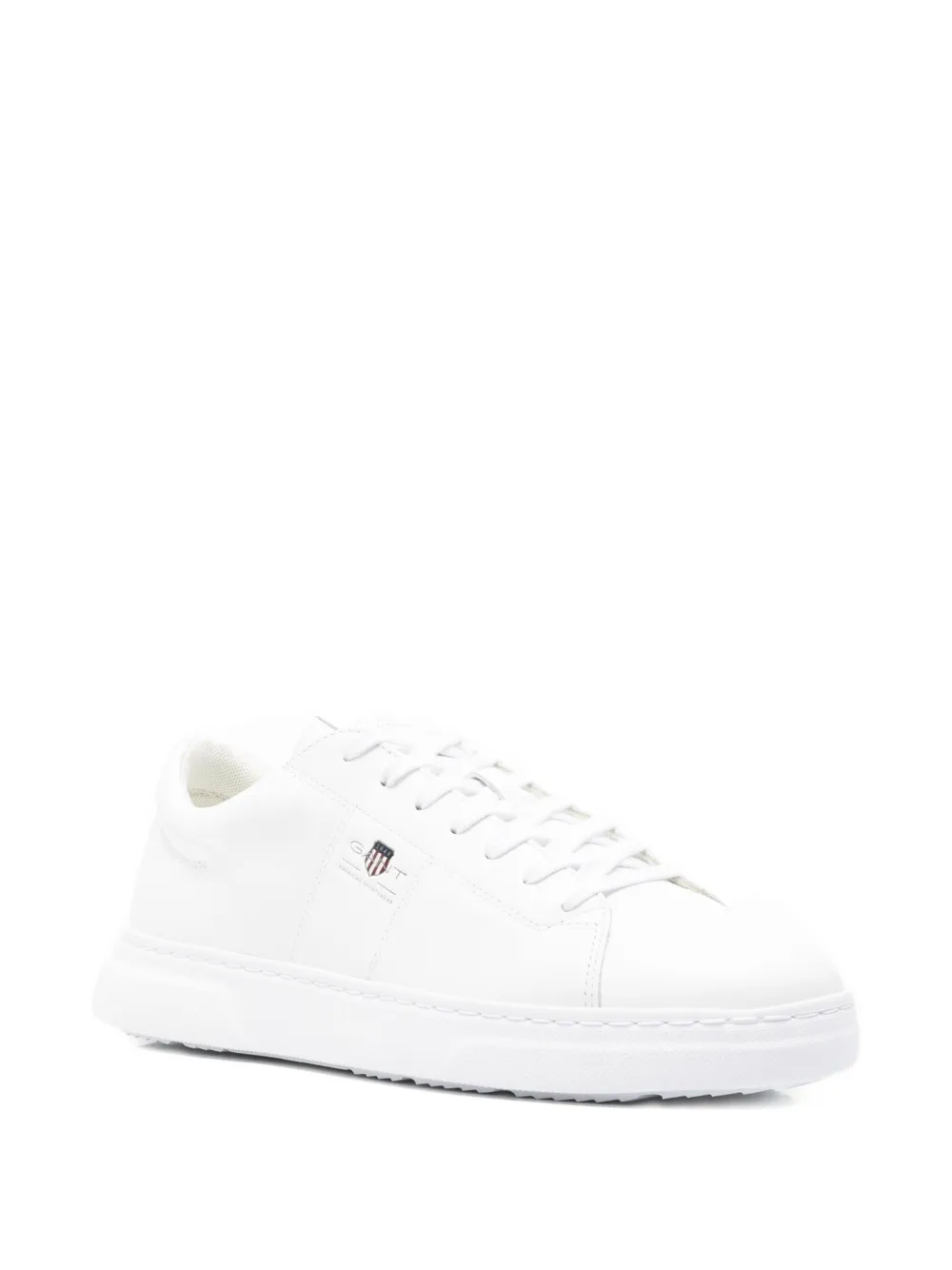 Gant Joree leather lace-up sneakers White