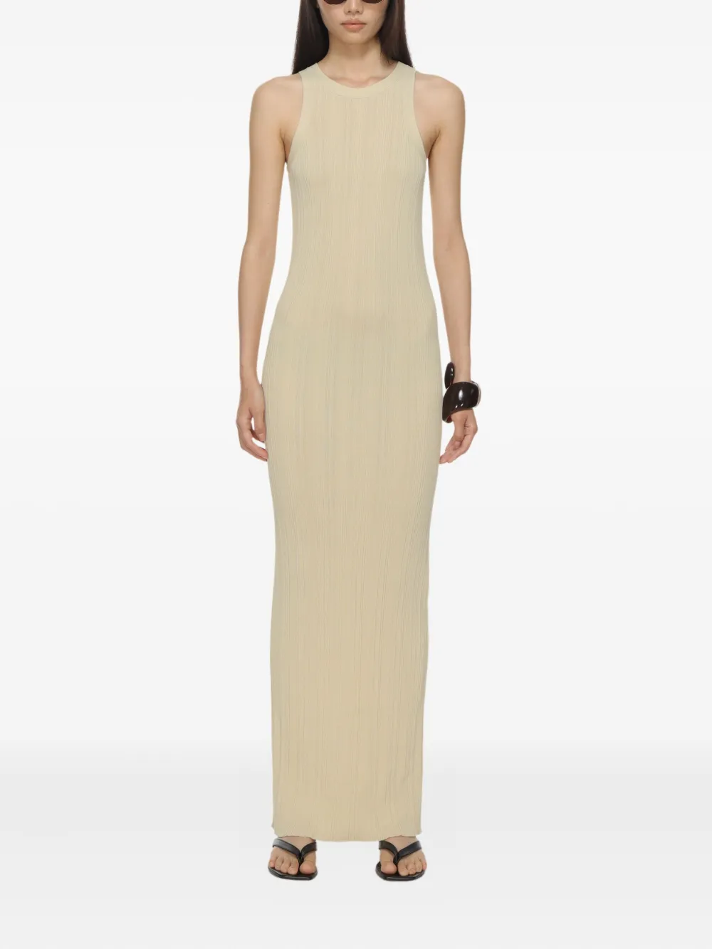 TOTEME Mouwloze jurk - Beige