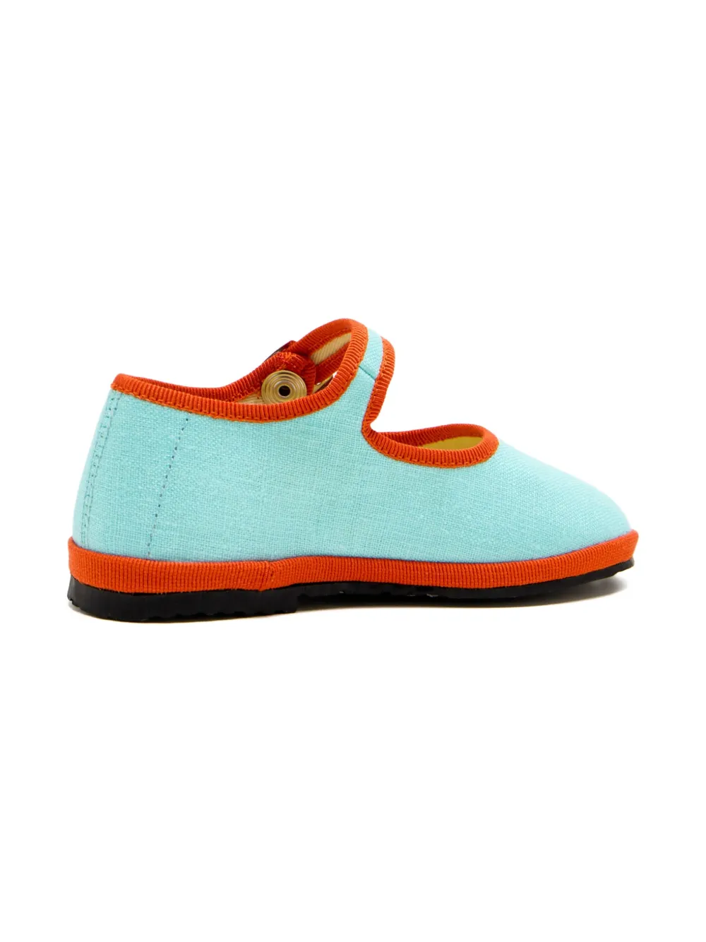 CAPULETTE buckle-strap ballerina shoes - Blauw