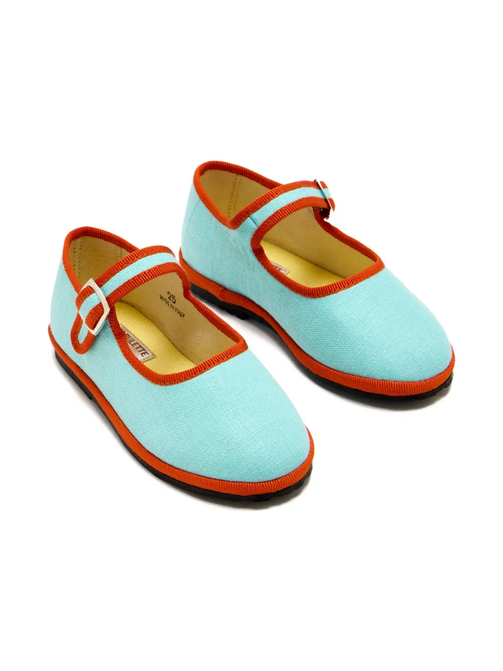 CAPULETTE buckle-strap ballerina shoes Blue