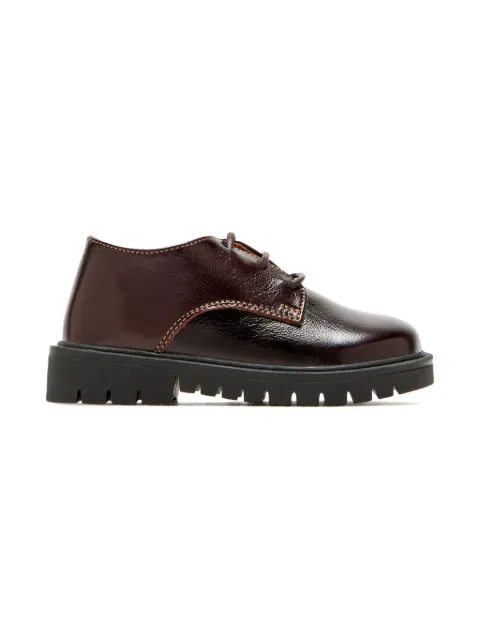 BabyWalker lace-up leather brogues