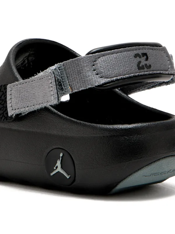 Nike Kids Jordan Hydrip Sandals Black FARFETCH IN