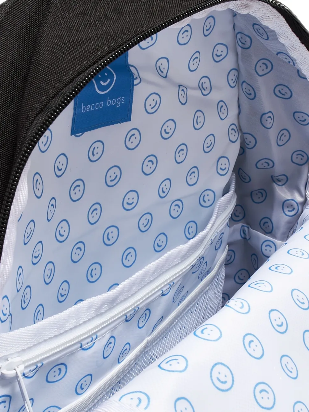 BECCO BAGS Rugzak met smiley-patch Zwart