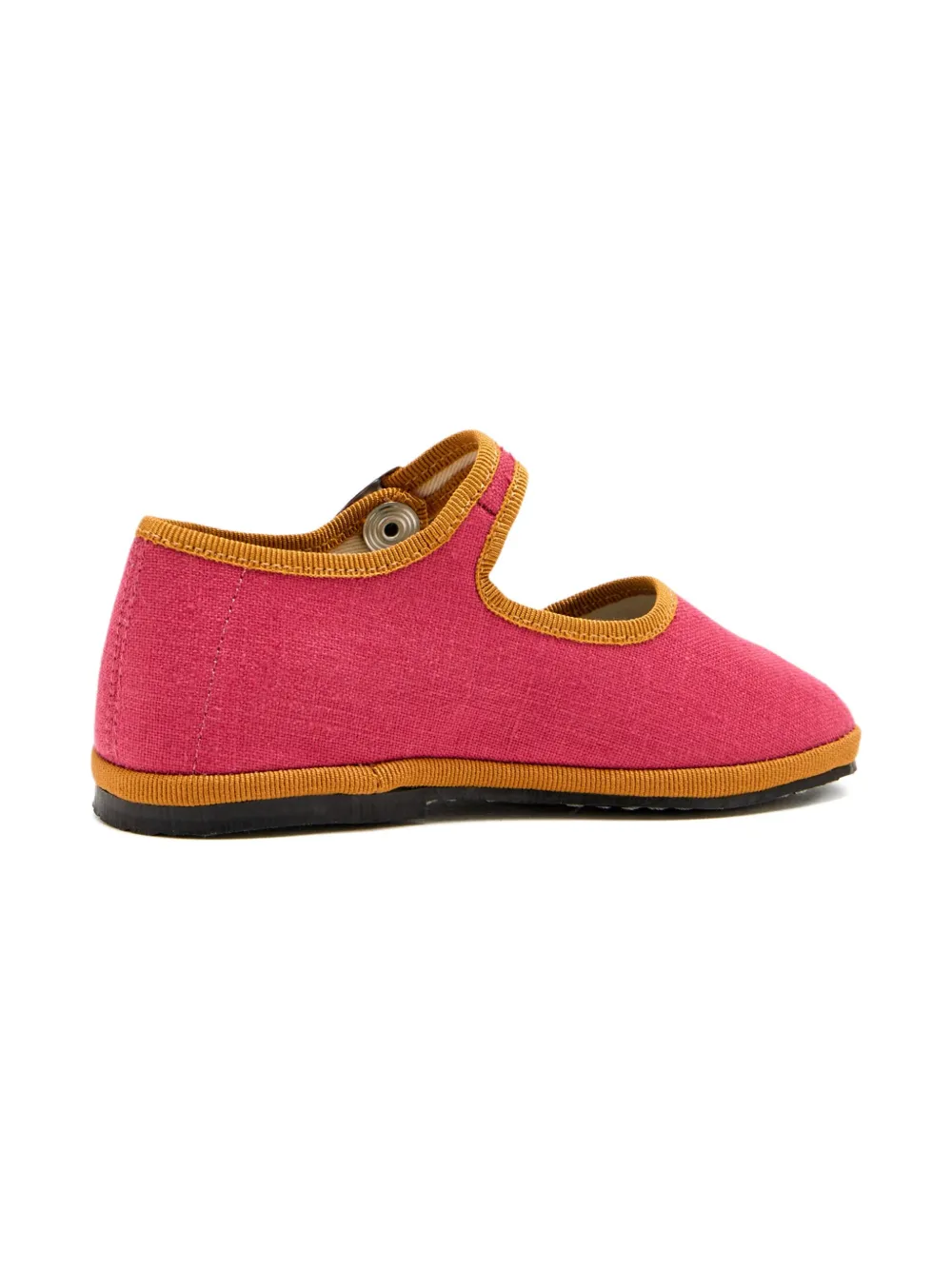 CAPULETTE buckle-strap ballerina shoes Pink