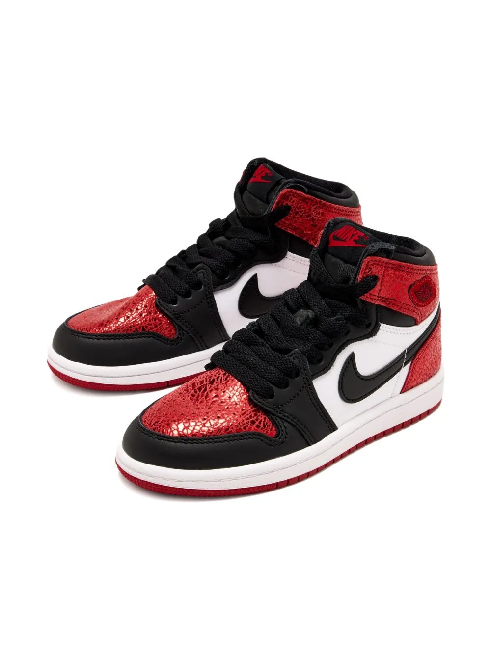 Nike Kids Jordan 1 Retro hi-top sneakers Red