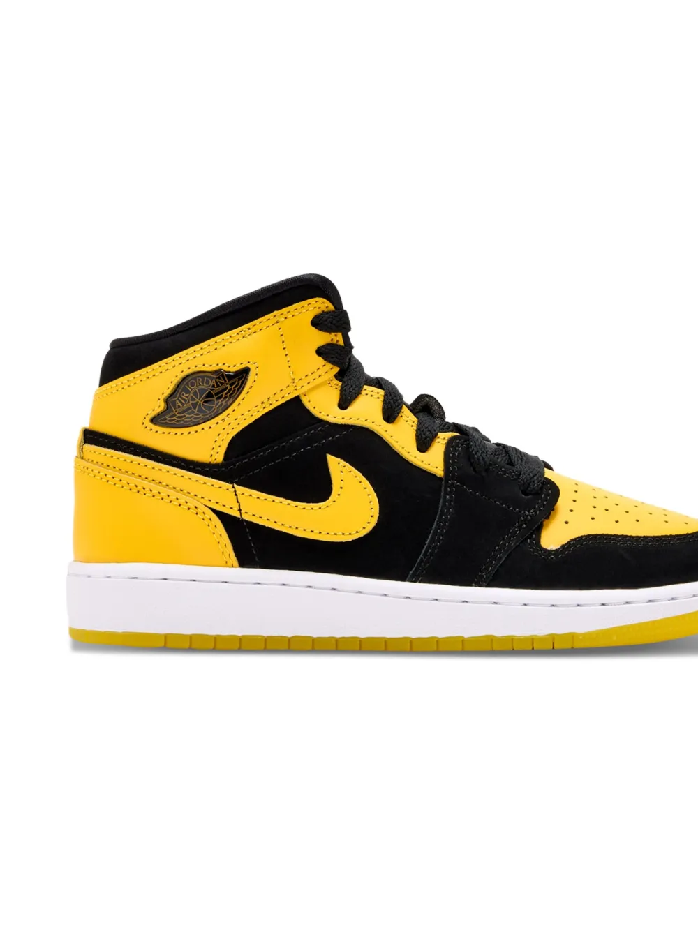 Nike Kids Air Jordan 1 sneakers - Zwart