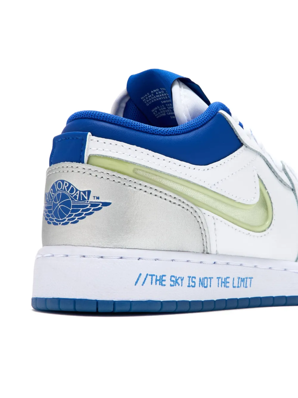 Nike Kids Air Jordan 1 low-top sneakers White