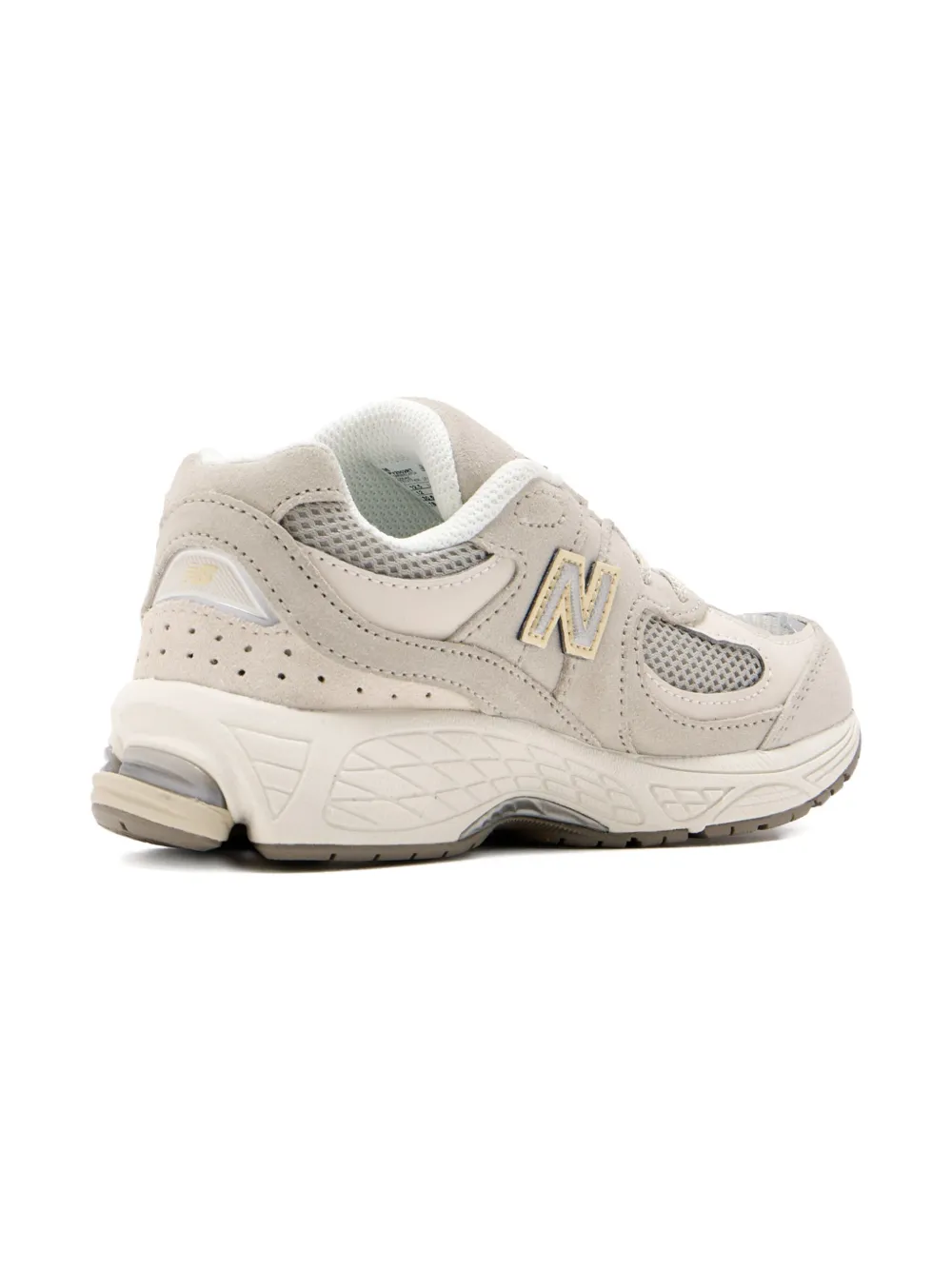 New Balance Kids 2002R touch-strap sneakers Grey