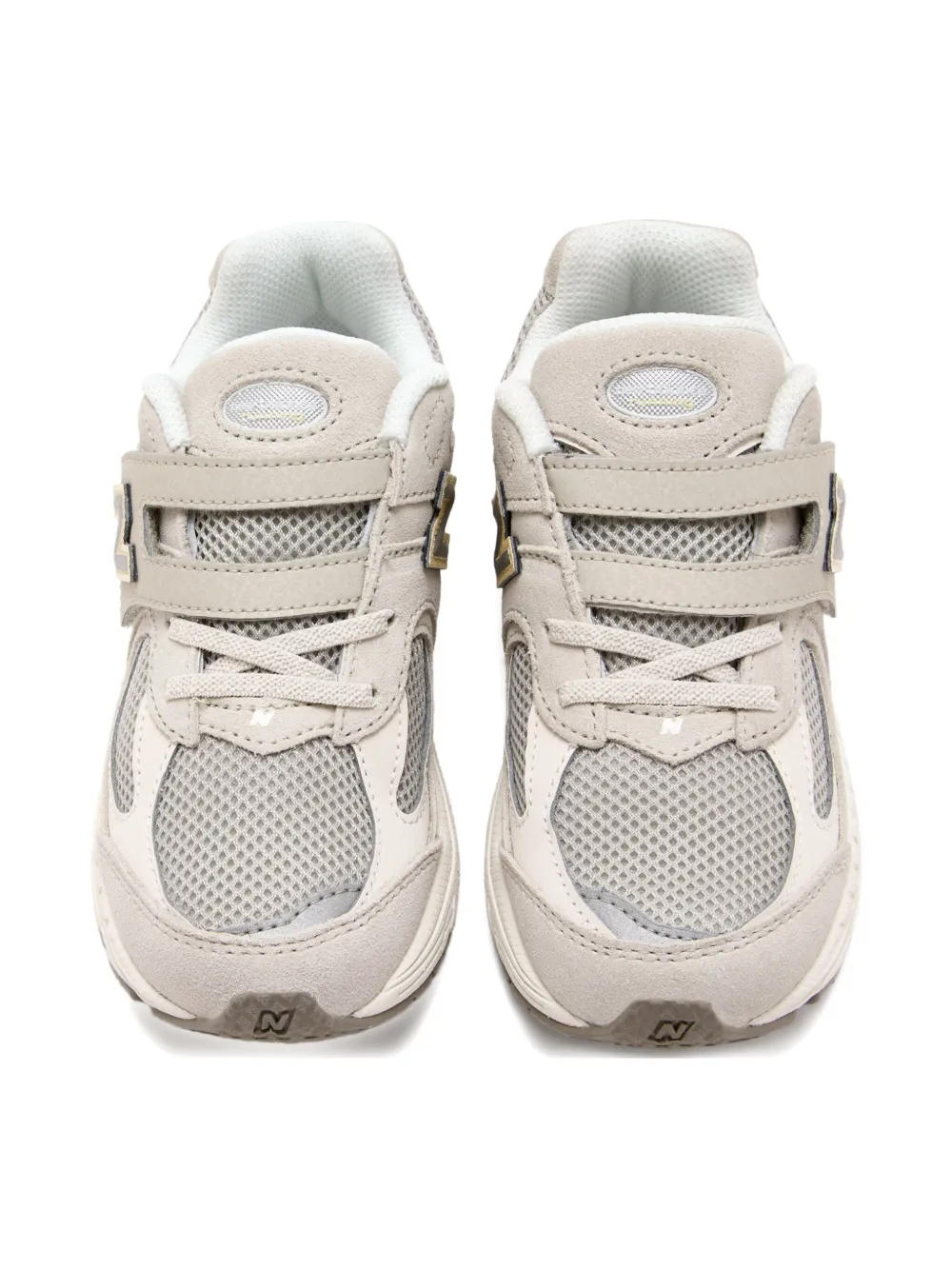 New Balance Kids 2002R touch-strap sneakers Grey
