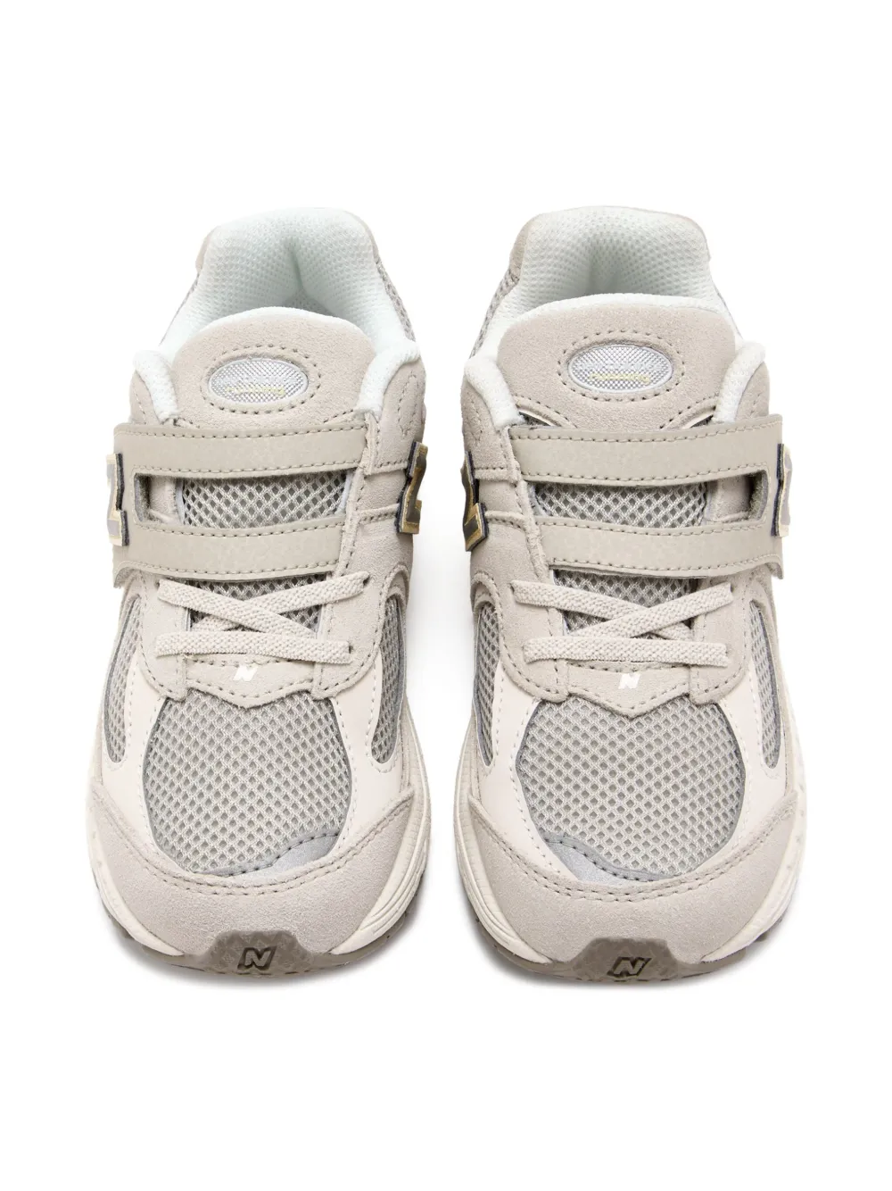 New Balance Kids 2002R sneakers met klittenband Grijs