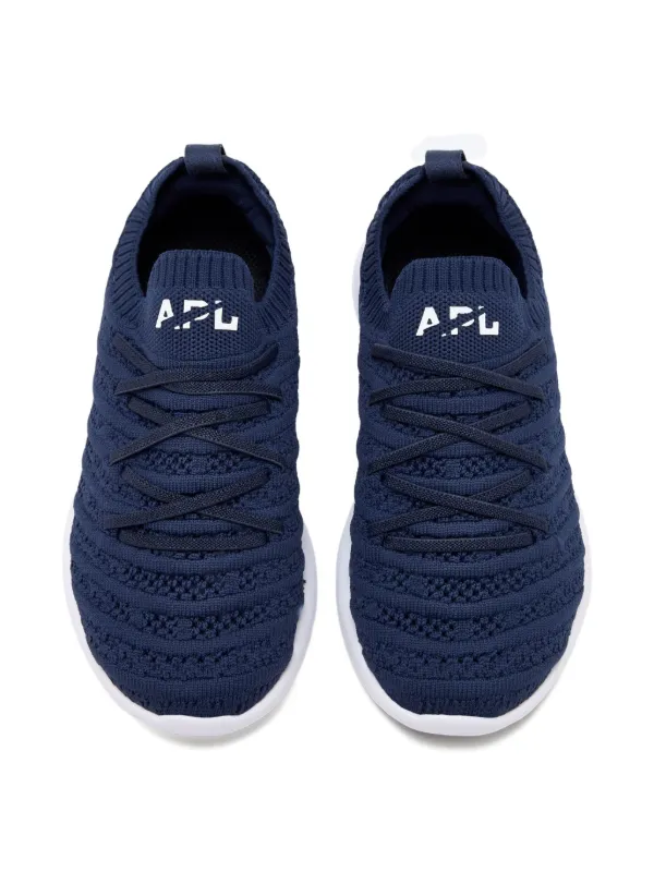 APL: ATHLETIC PROPULSION LABS textured-knit lace-up Sneakers