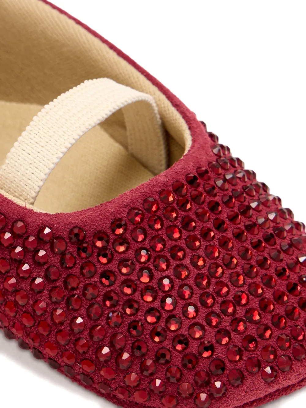 BabyWalker Verfraaide ballerina's Rood