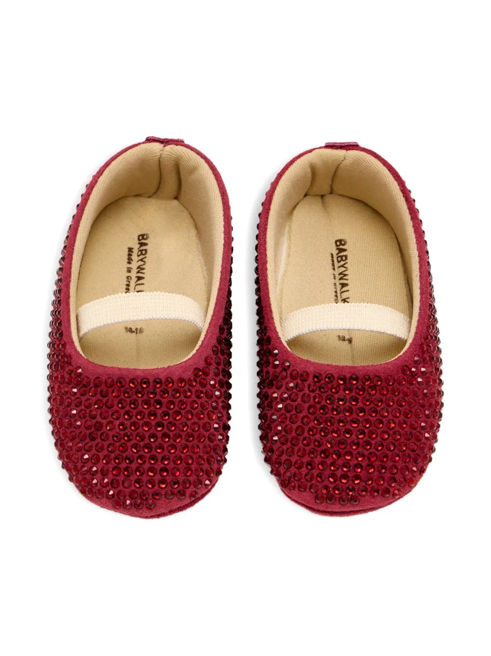 BabyWalker Verfraaide ballerina's Rood