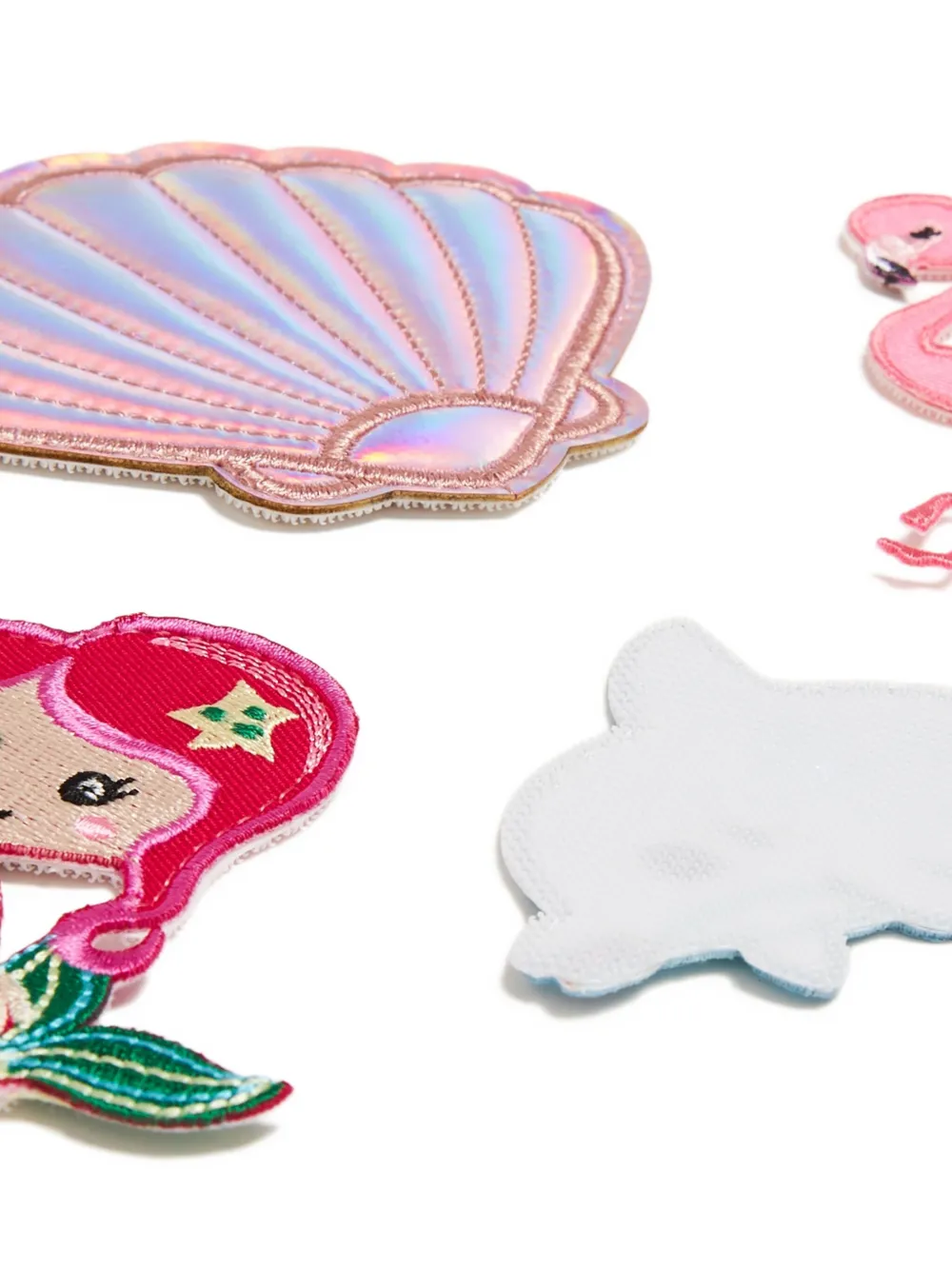 BECCO BAGS ocean-themed patch (set of four) - Roze