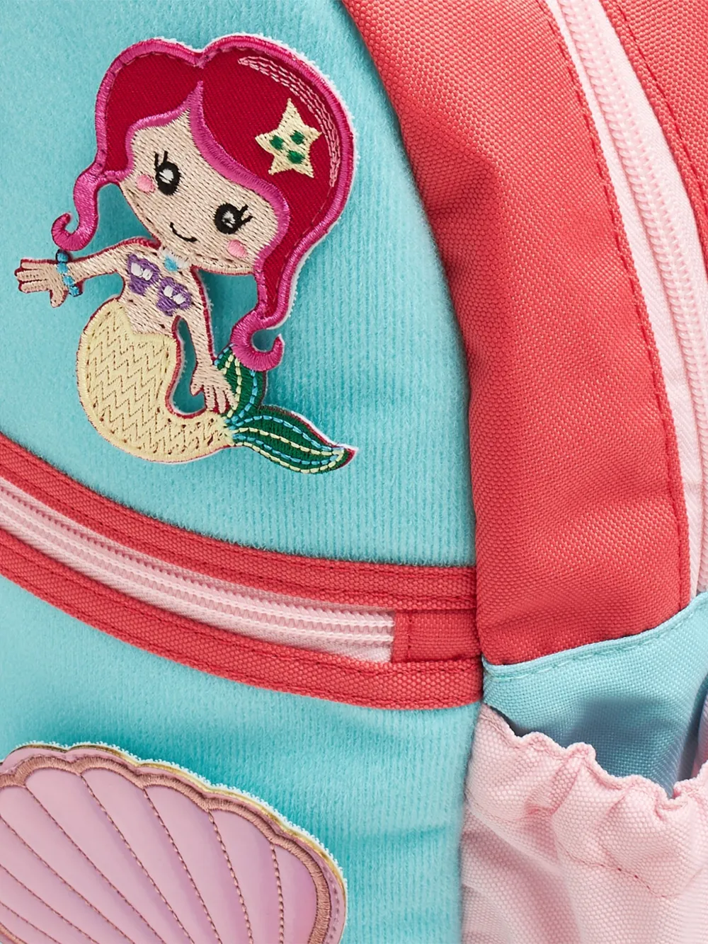BECCO BAGS Vier patches met oceaan-thema Roze