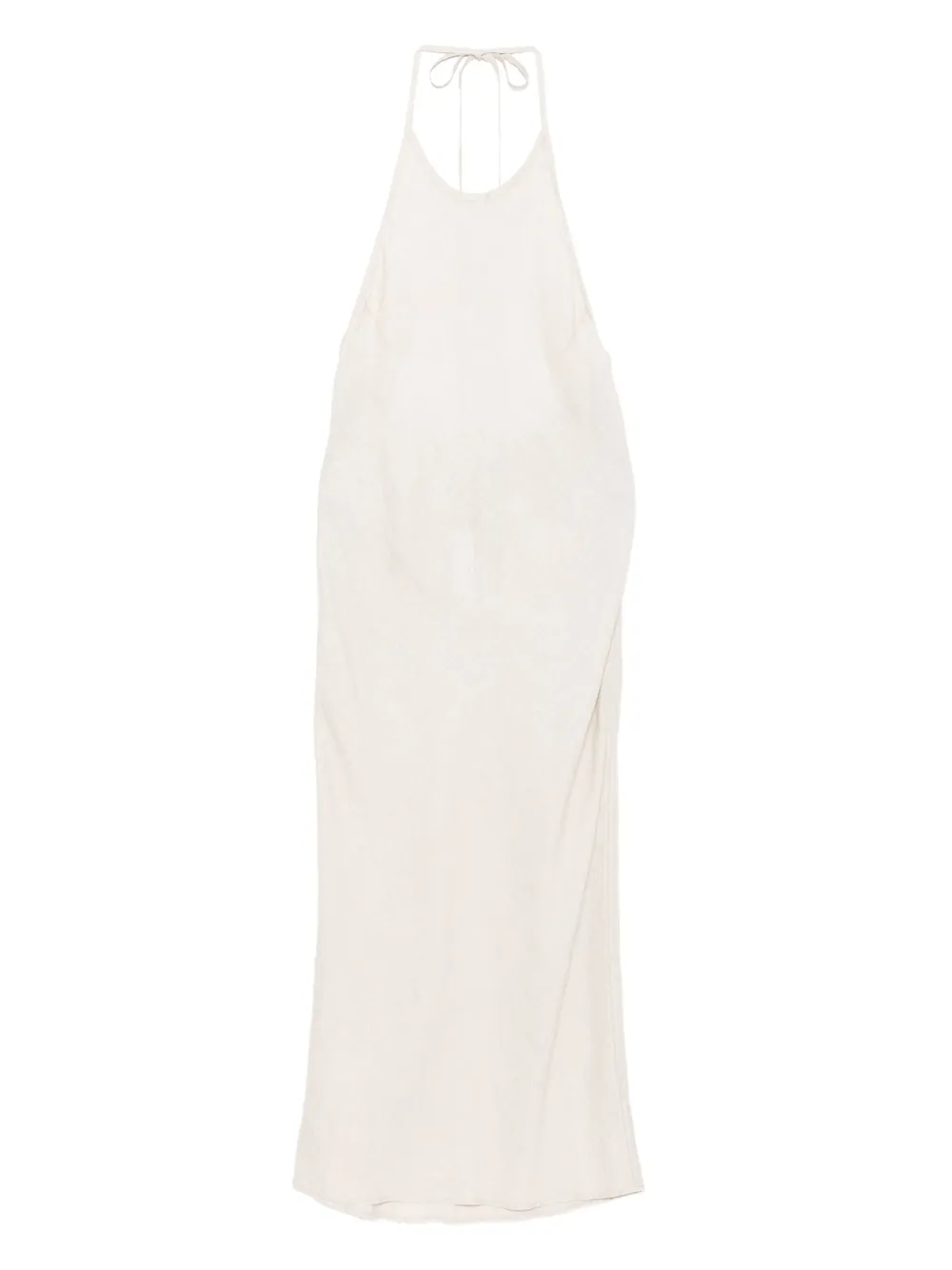 James Perse Linnen halterjurk Beige