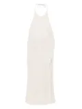 James Perse halter linen dress - Neutrals