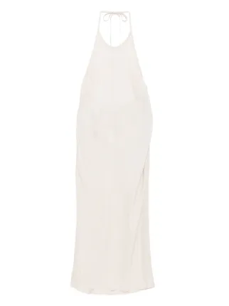 james perse halter dress Linen | Neutrals cf-size-44-eu-11-us