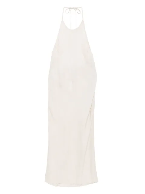 James Perse halter linen dress