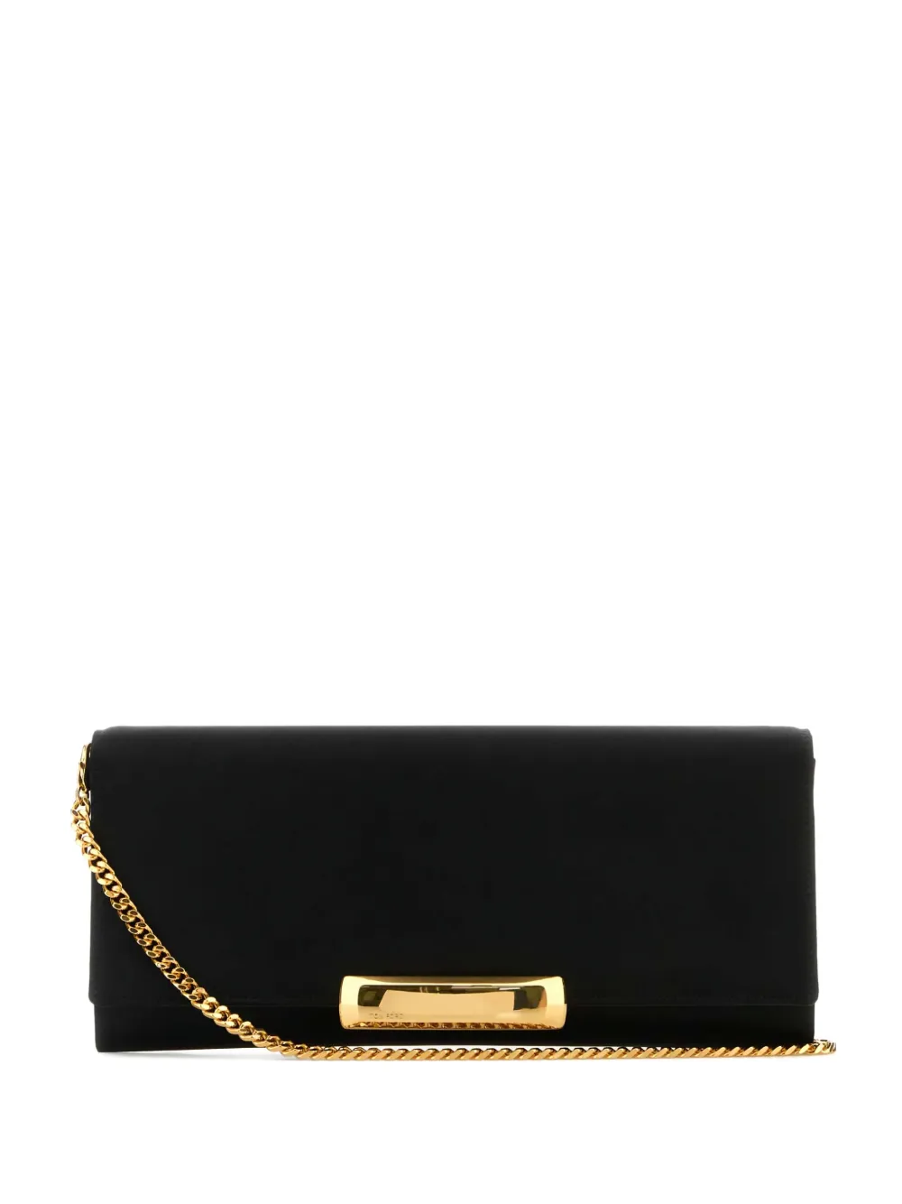 TOM FORD mini flap clutch Zwart