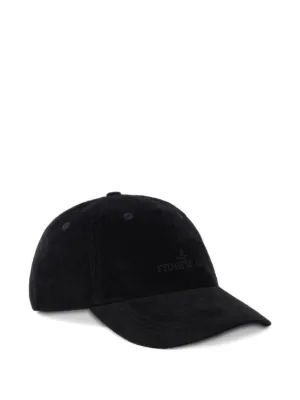 Stone Island ロゴ キャップ | ブラック | FARFETCH JP