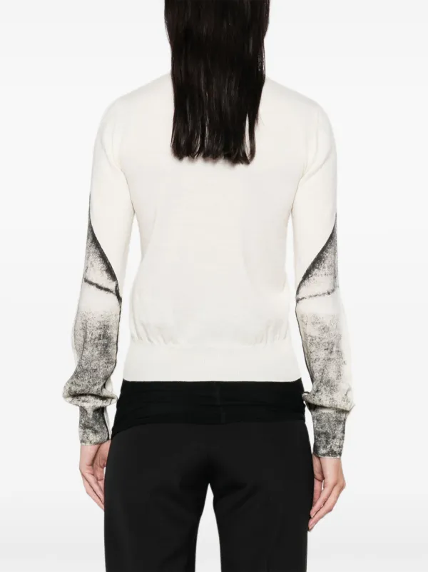 MM6 Maison Margiela カーディガン プルオーバー | ホワイト | FARFETCH JP