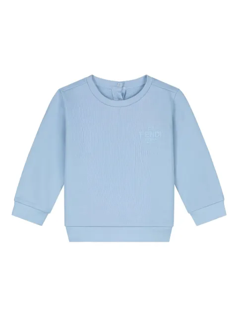 FENDI logo-embroidered sweatshirt