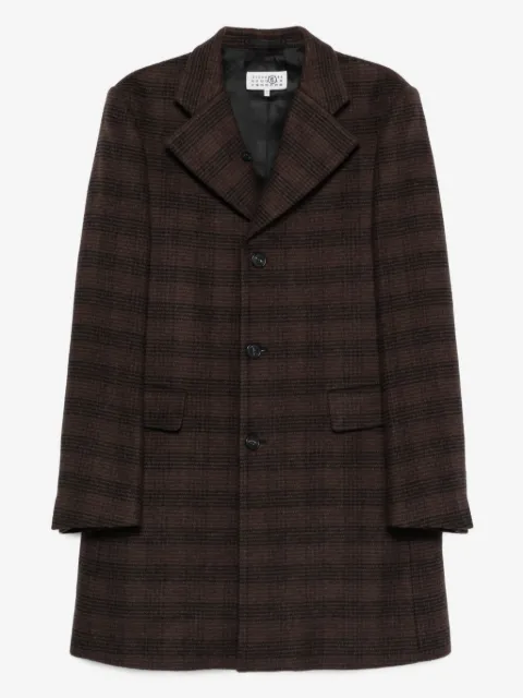 MM6 Maison Margiela checkered coat