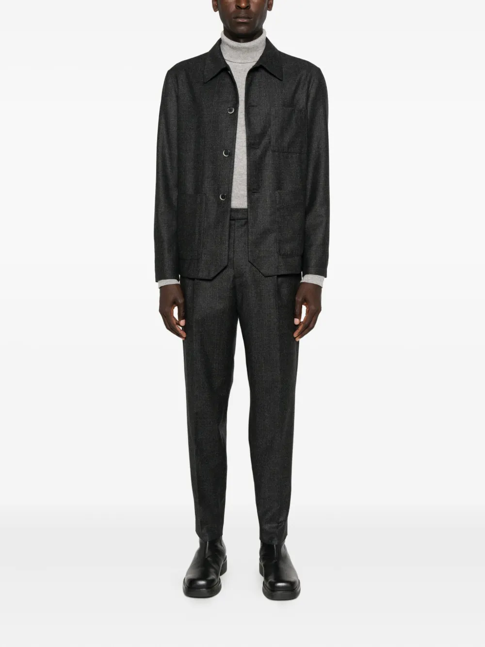 Barena button-fastening patch-pocket jacket | Shirt Jackets | Image 2
