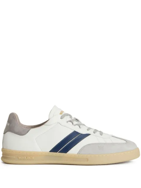 Woolrich  Doubleu Tennis side-stripe sneakers