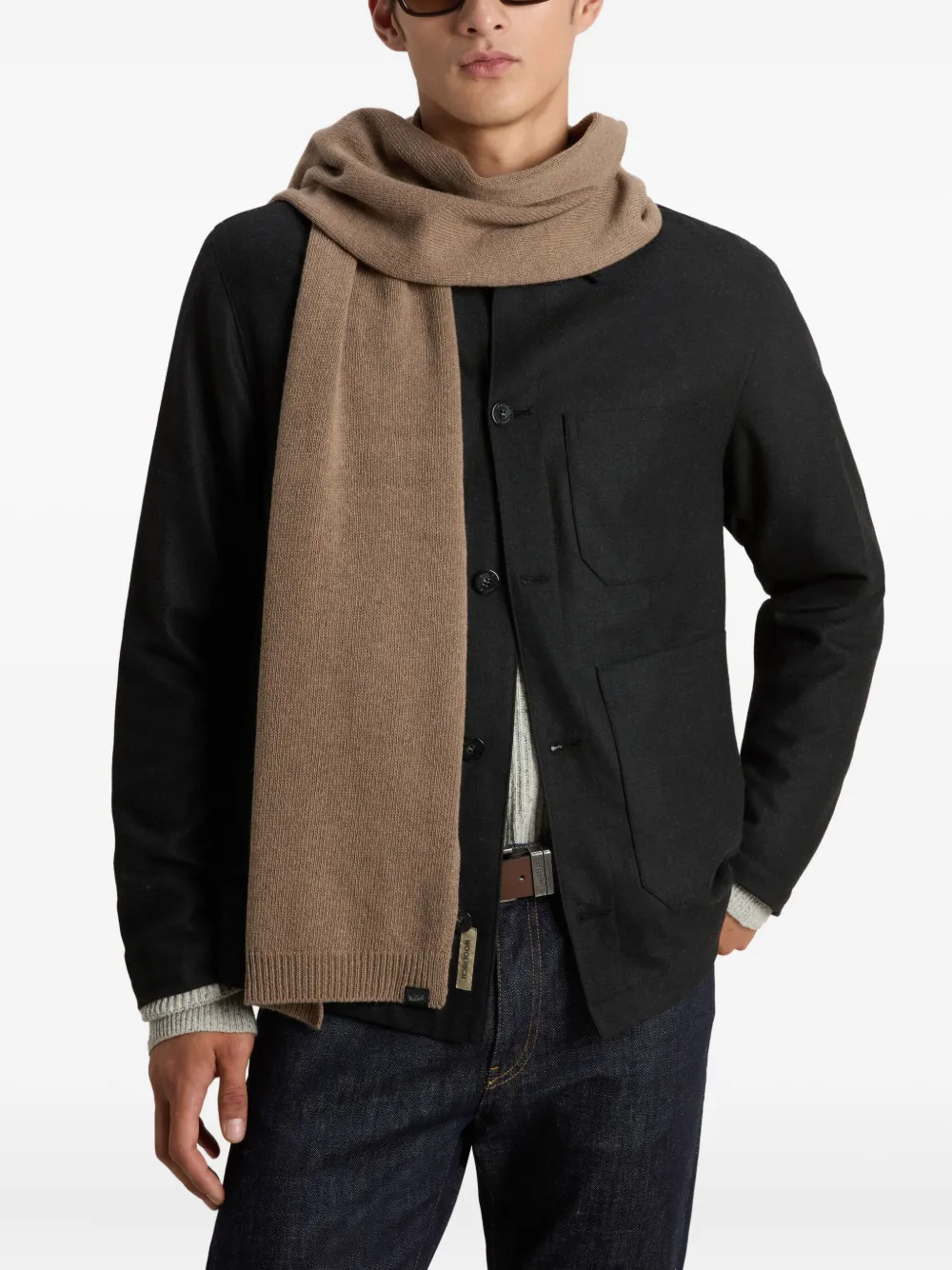 Woolrich Gebreide sjaal Beige