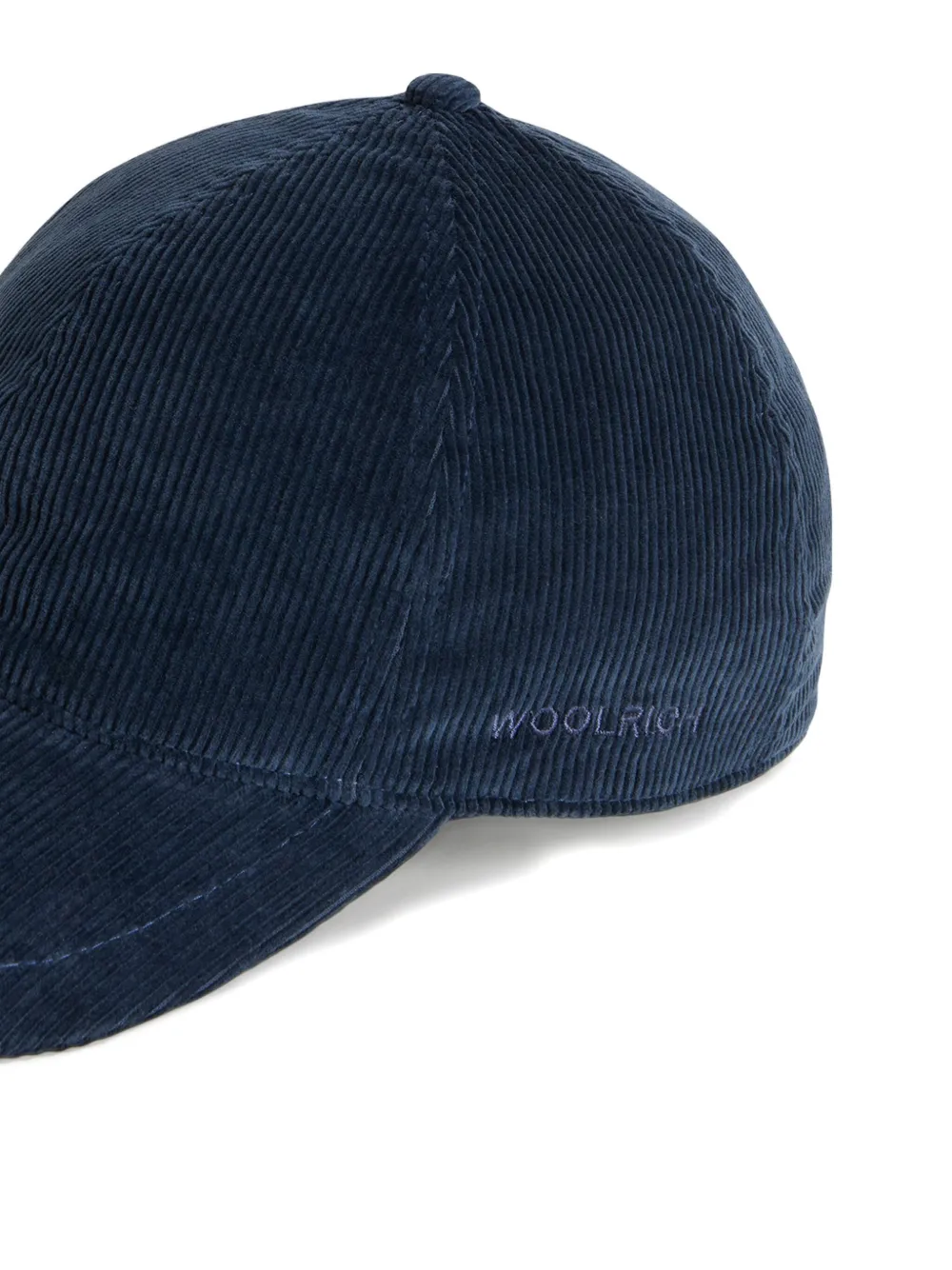 Woolrich Corduroy Baseball Cap In Blue