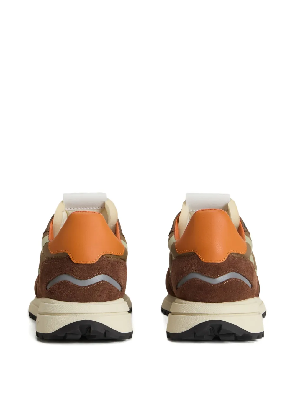 Woolrich panelled trainers Brown