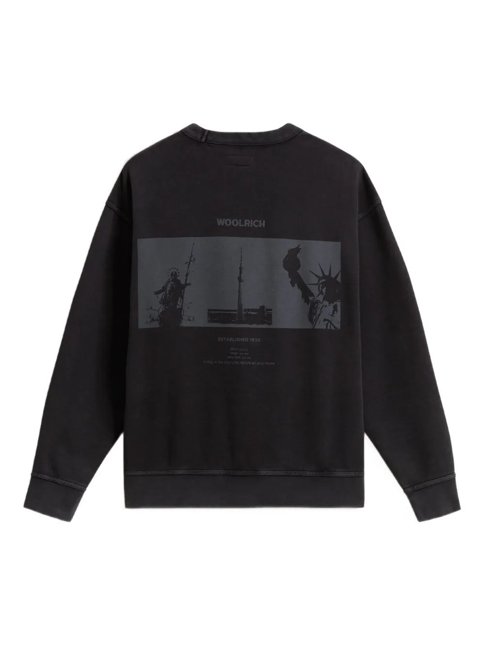 Woolrich Kids graphic-print crewneck sweatshirt | Teen Hoodies & Sweatshirts | Image 2