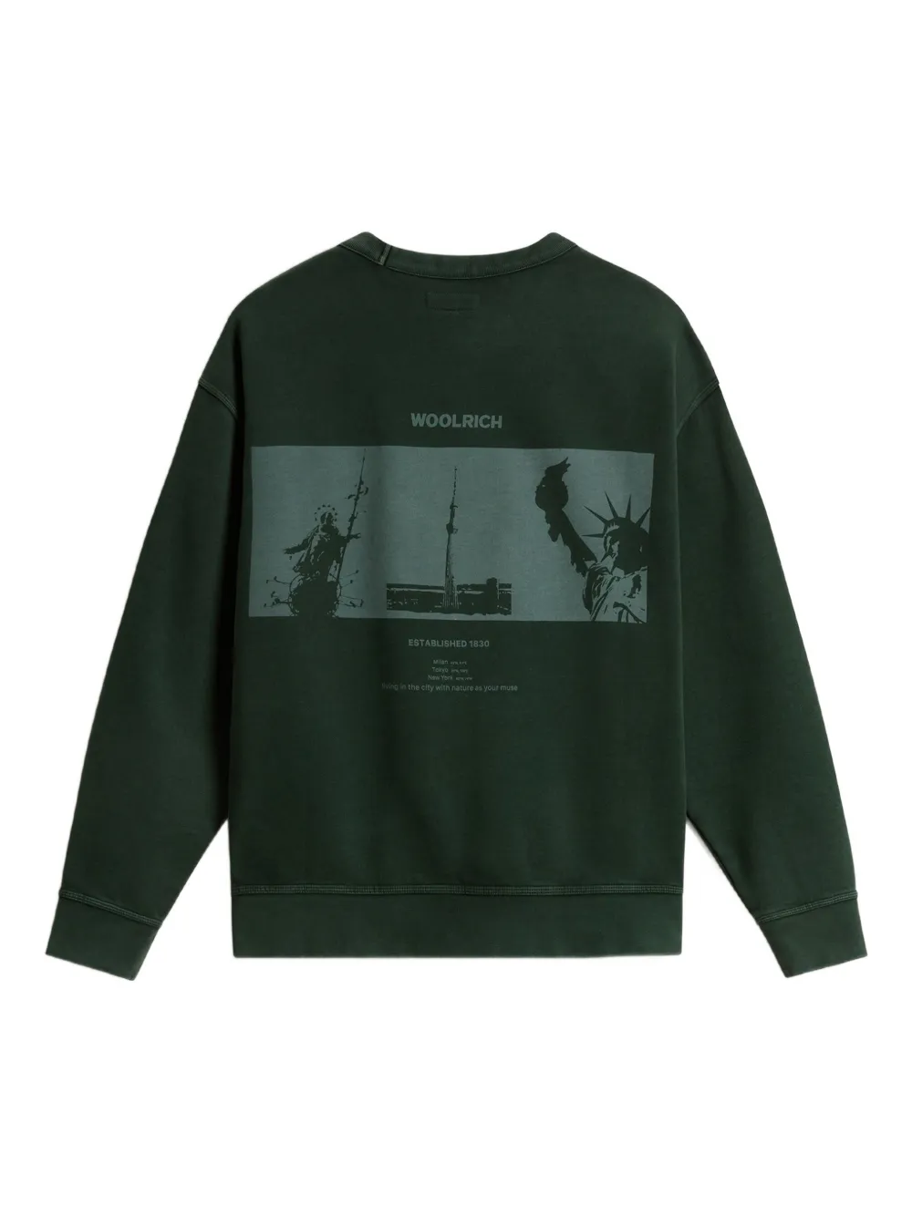 Woolrich Kids graphic-print crewneck sweatshirt | Teen Hoodies & Sweatshirts | Image 2