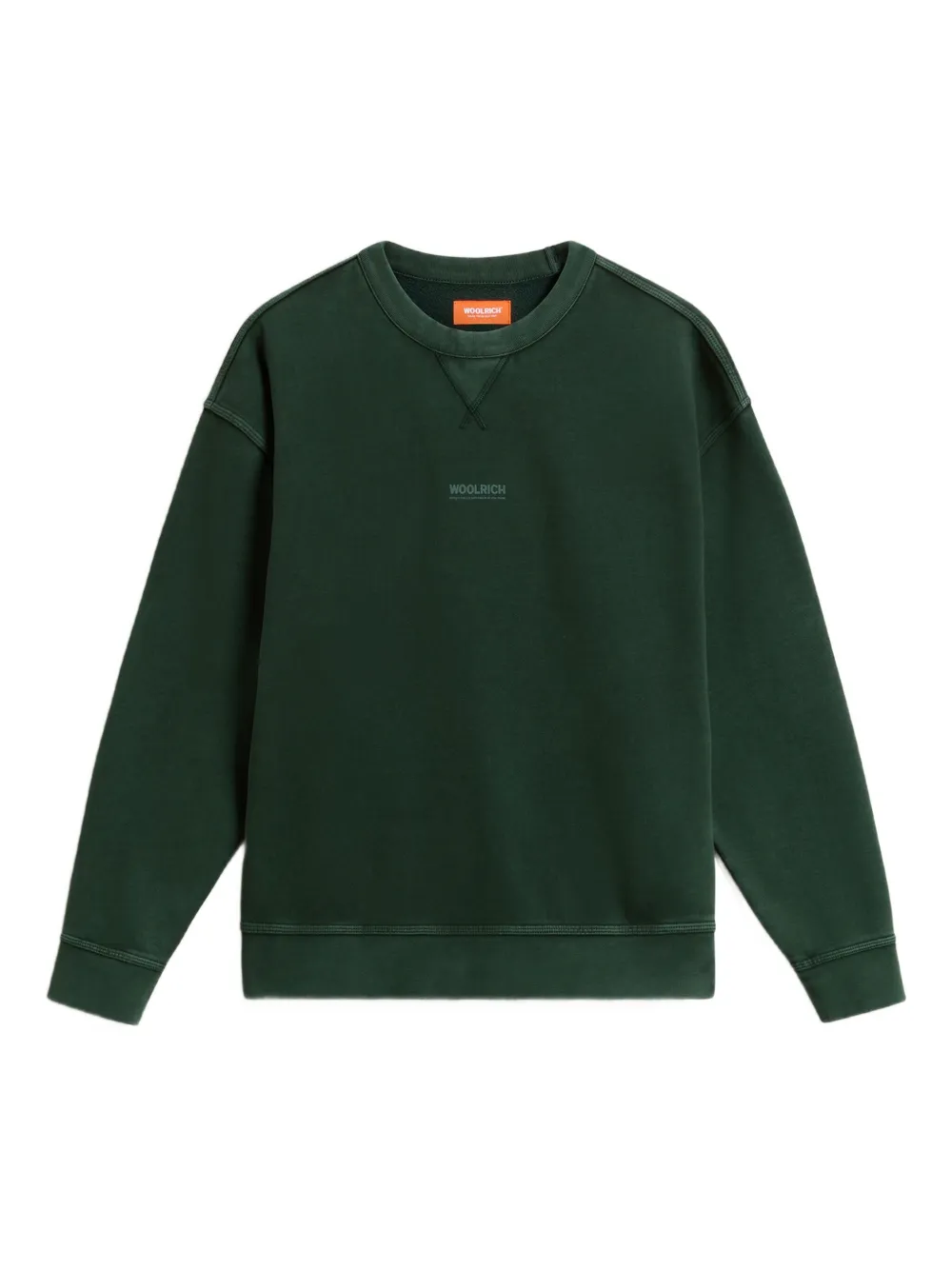 Woolrich Kids graphic-print crewneck sweatshirt | Green | Image 1