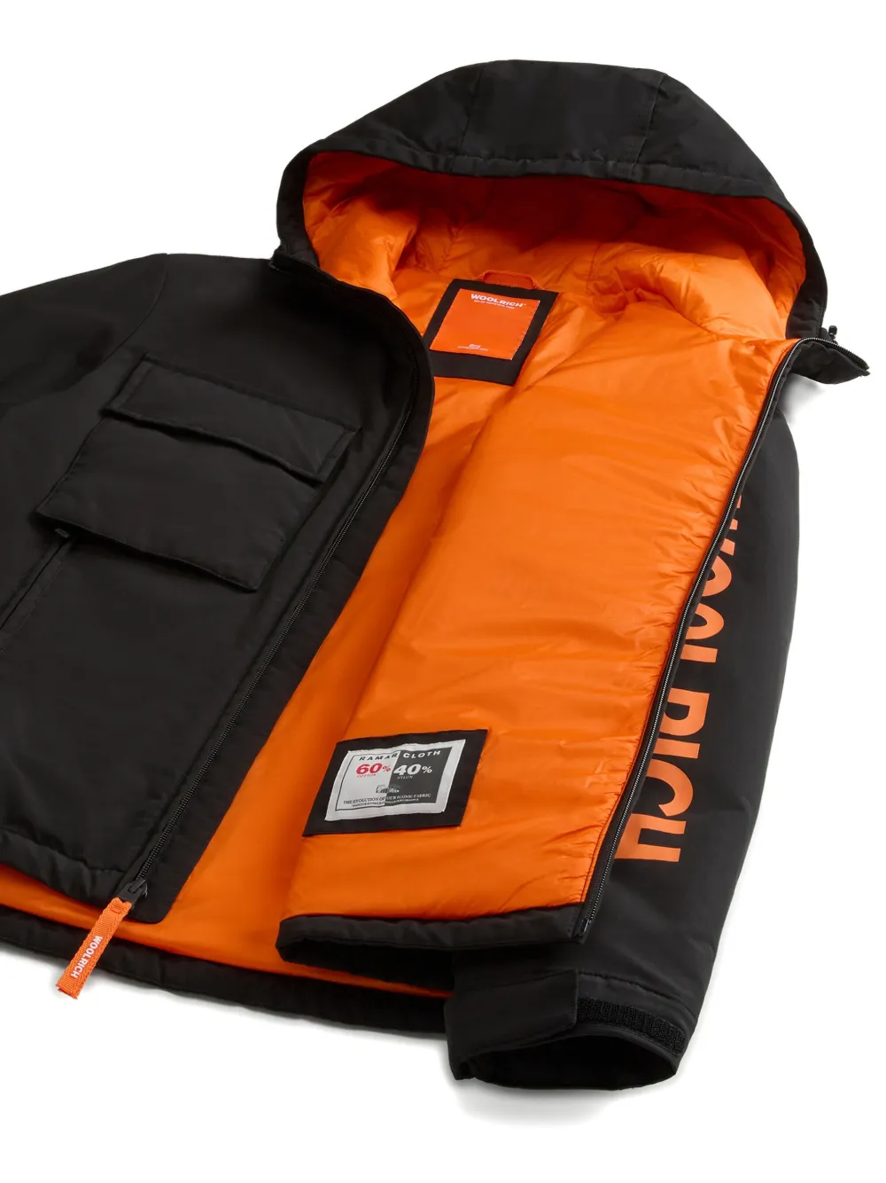 Woolrich Kids Ramar City parka met capuchon Zwart