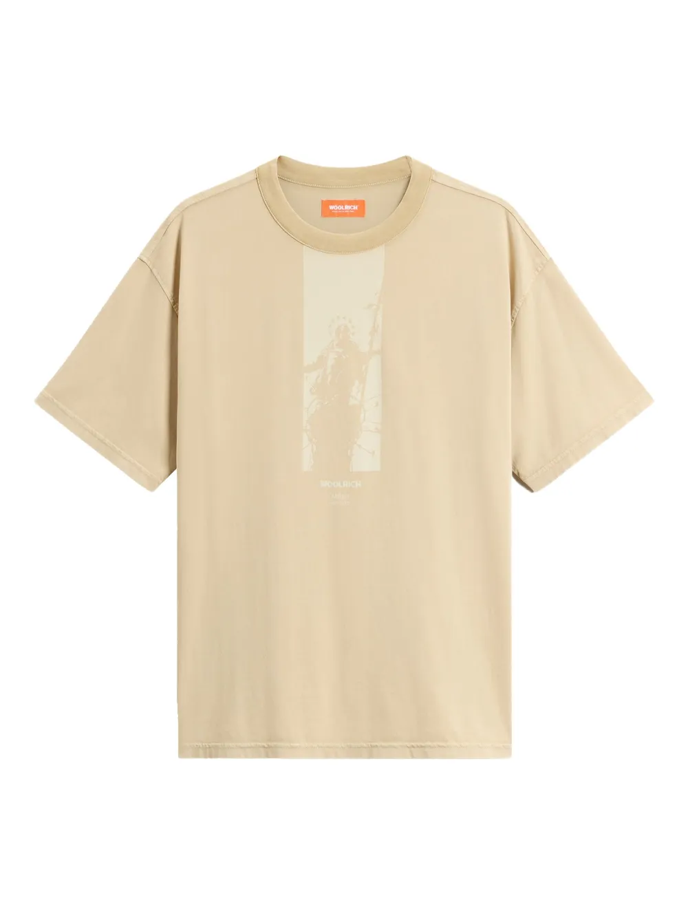 Woolrich Kids playera con motivo gráfico | neutro | Image 1