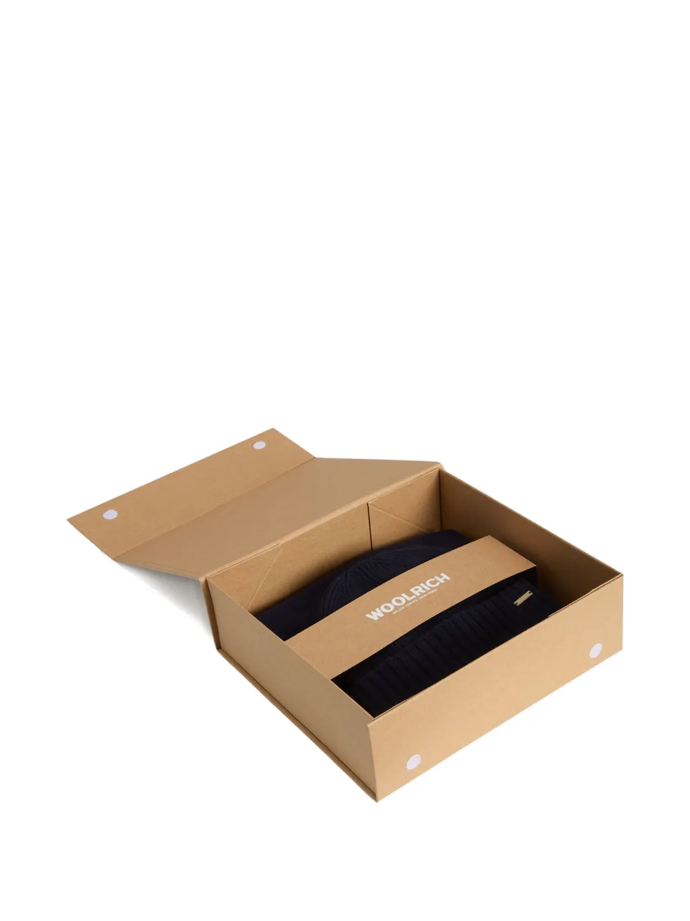 Woolrich Muts set van wolblend Zwart