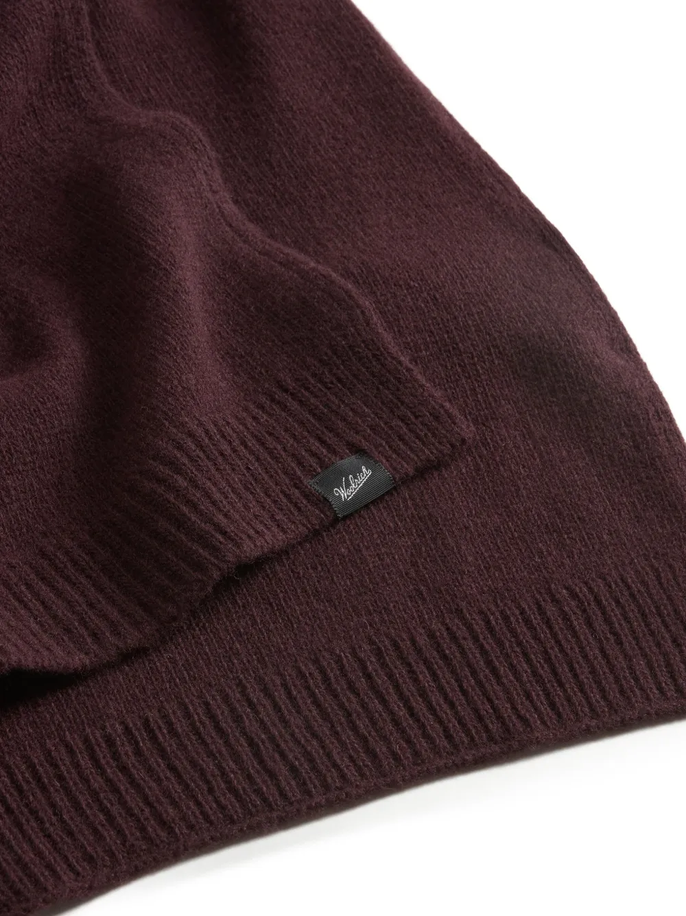 Woolrich Geribbelde sjaal Rood