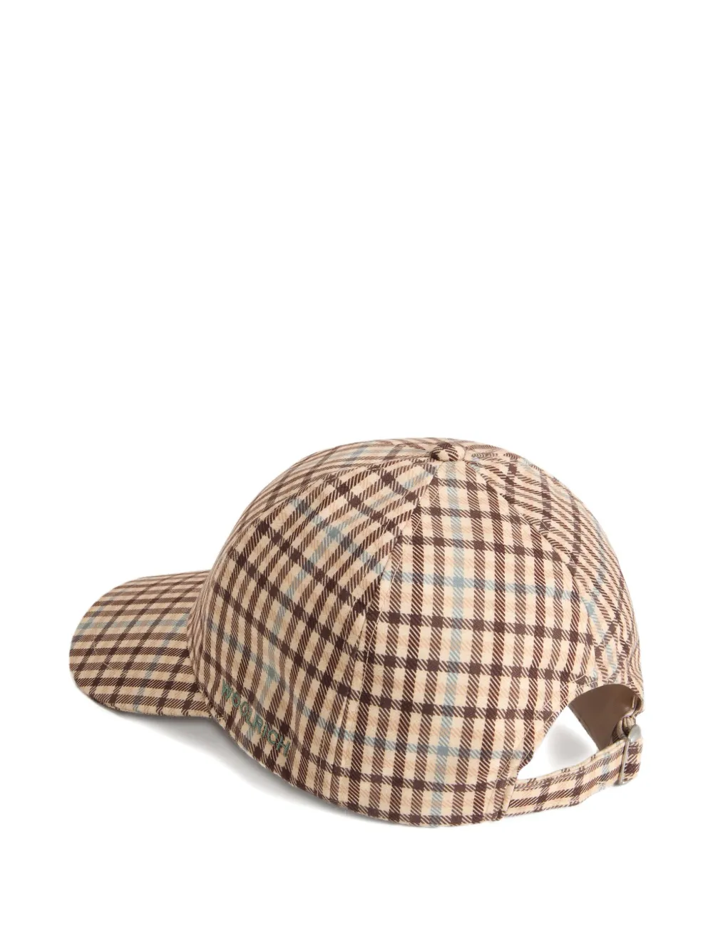 Woolrich checked baseball cap | Image 2