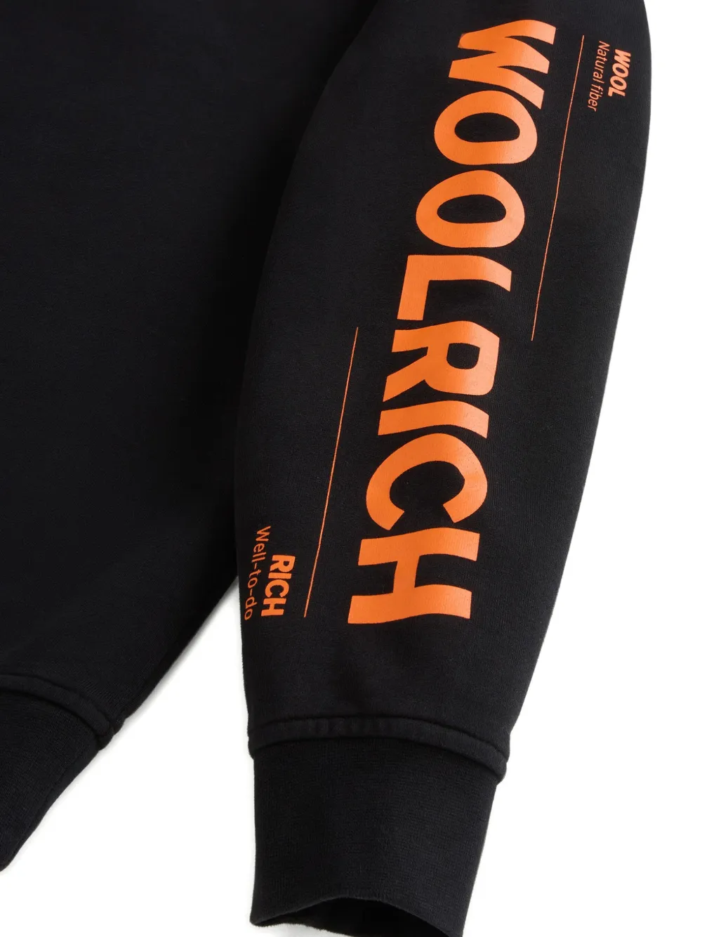 Woolrich Kids logo-print crewneck sweatshirt | Teen Hoodies & Sweatshirts | Image 2