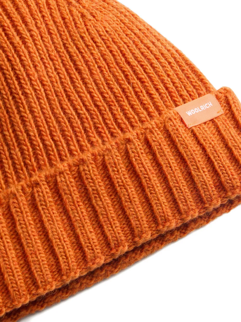 Woolrich Kids Muts met logodetail Oranje