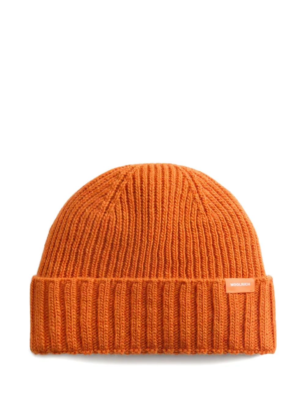 Woolrich Kids Muts met logodetail - Oranje