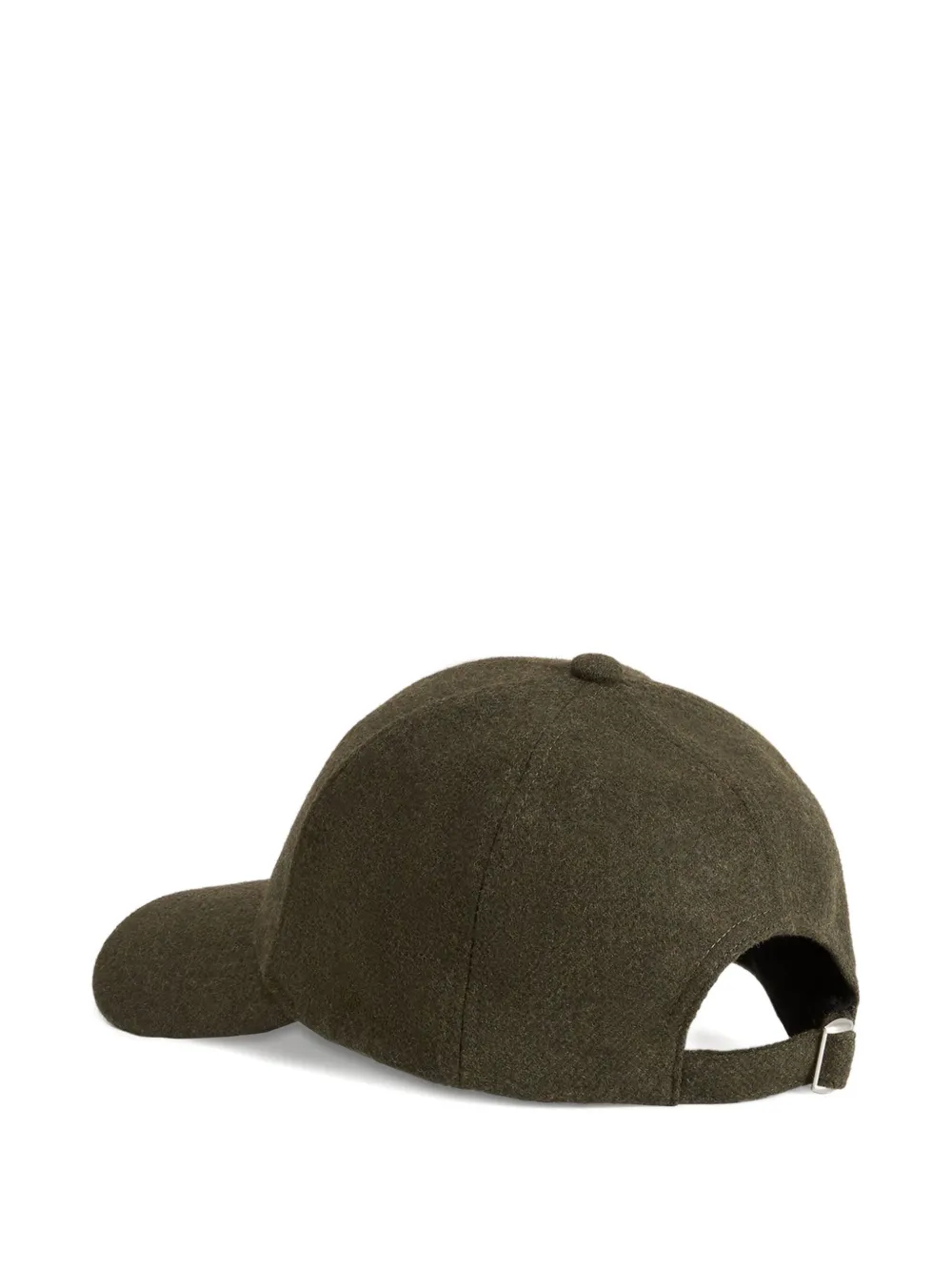 Woolrich Wool Baseball Cap In Green