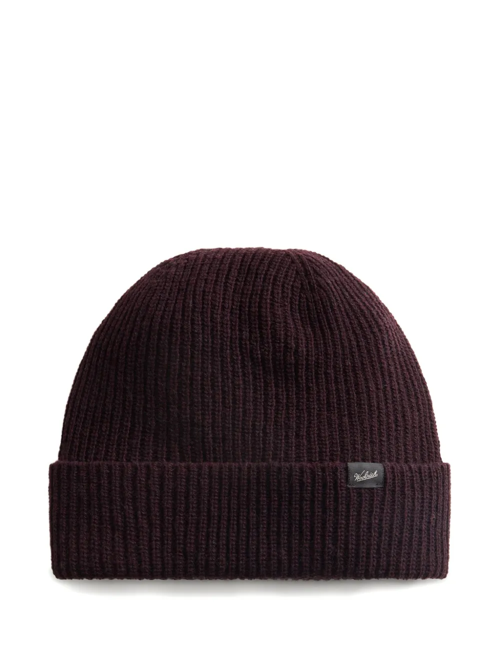 Woolrich ribbed beanie | Black | Image 1