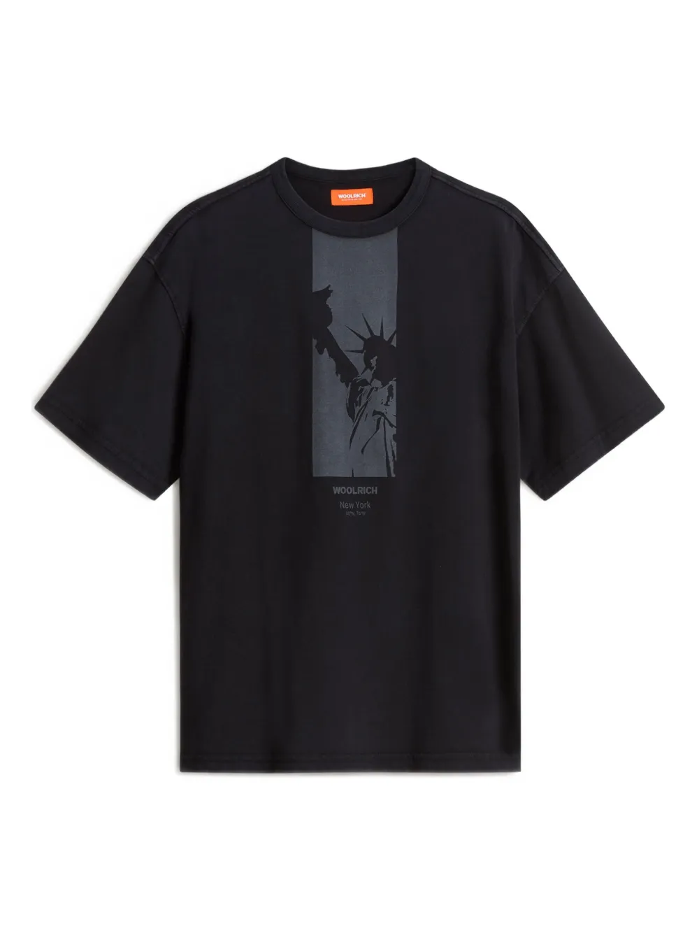 Woolrich Kids playera con motivo gráfico | negro | Image 1