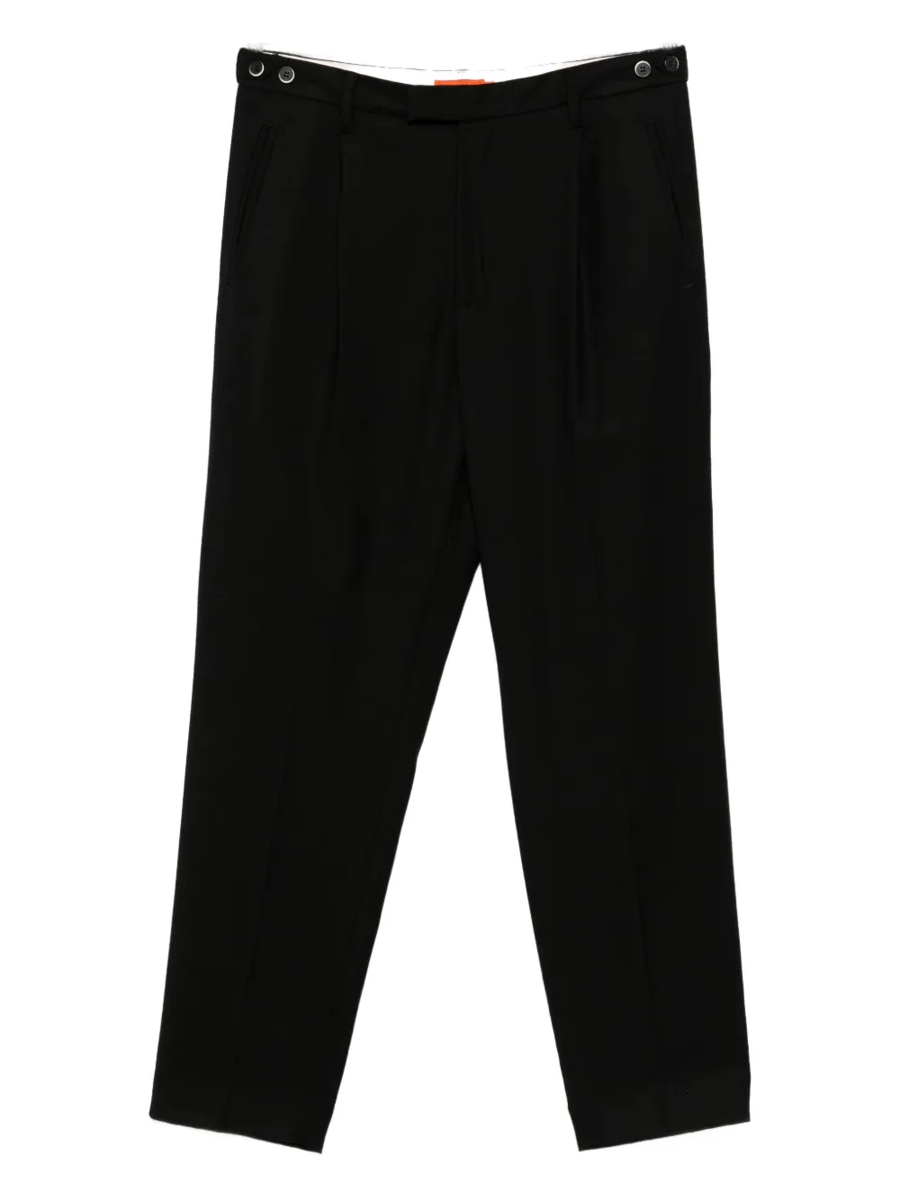Barena pleated button trousers | Black | Image 1