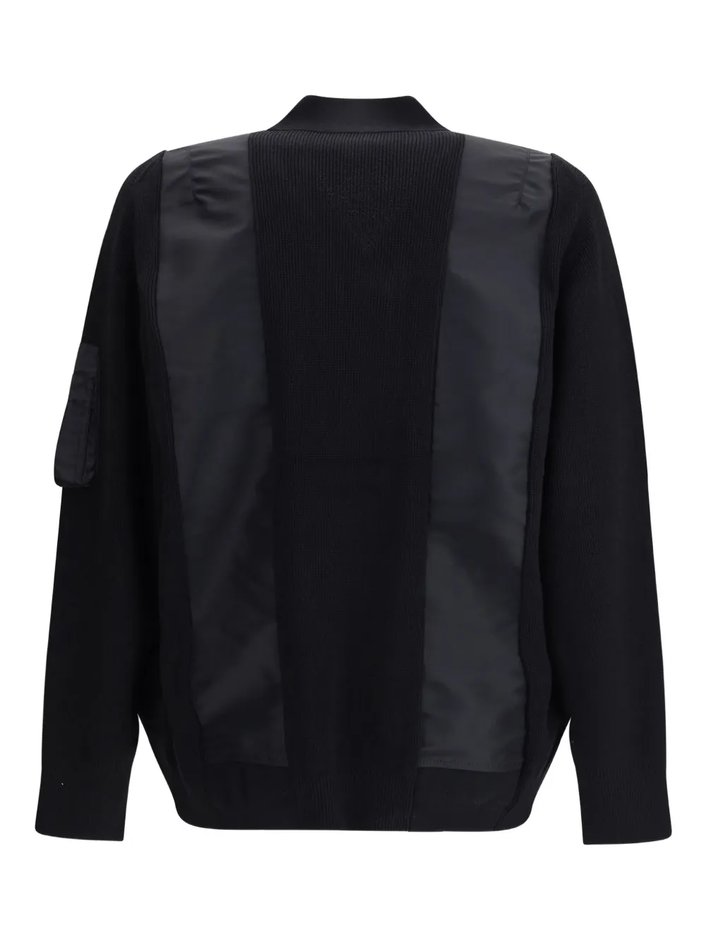 sacai Bomberjack met rits 001 BLACK